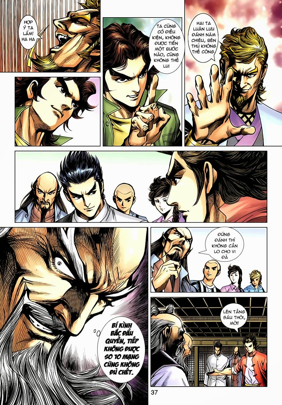 Truyện Tranh Tân Tác Long Hổ Môn trang 4