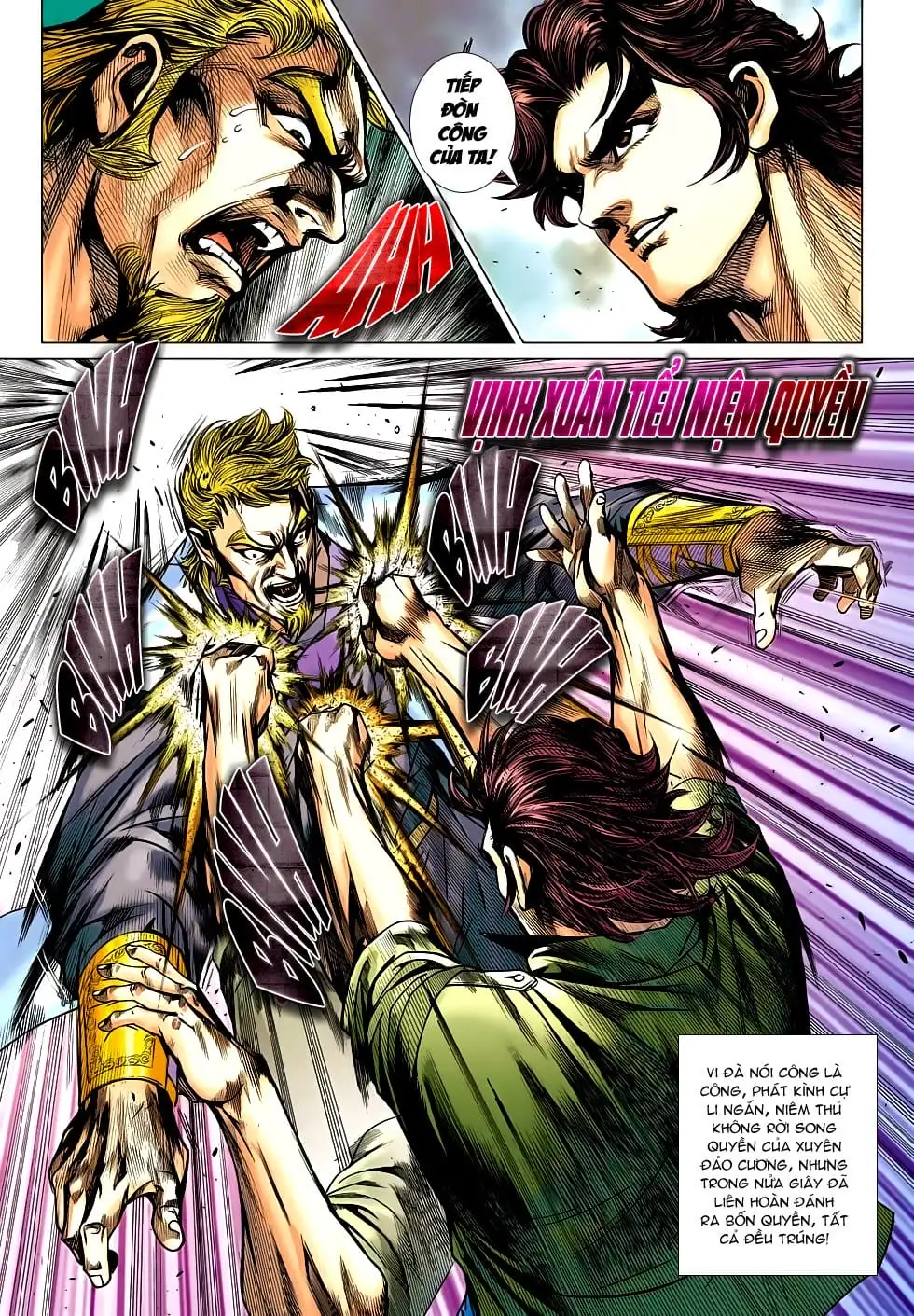 Truyện Tranh Tân Tác Long Hổ Môn trang 4
