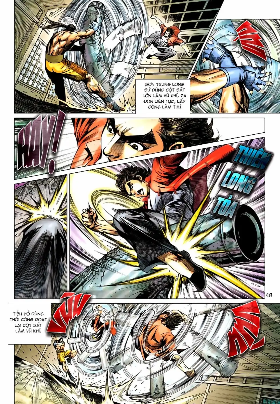 Truyện Tranh Tân Tác Long Hổ Môn trang 4