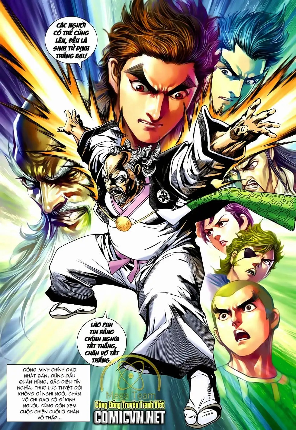 Truyện Tranh Tân Tác Long Hổ Môn trang 4