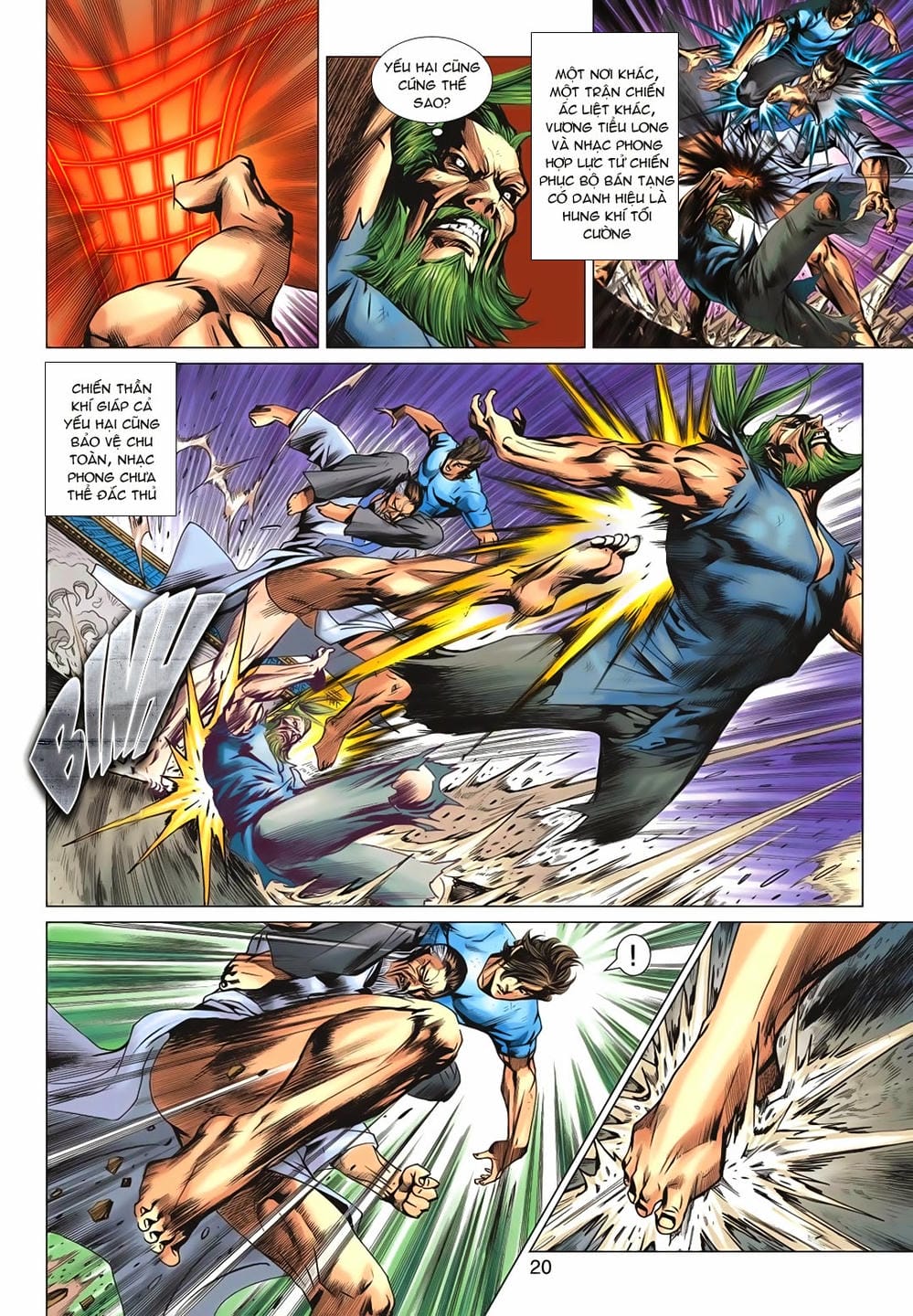 Truyện Tranh Tân Tác Long Hổ Môn trang 4