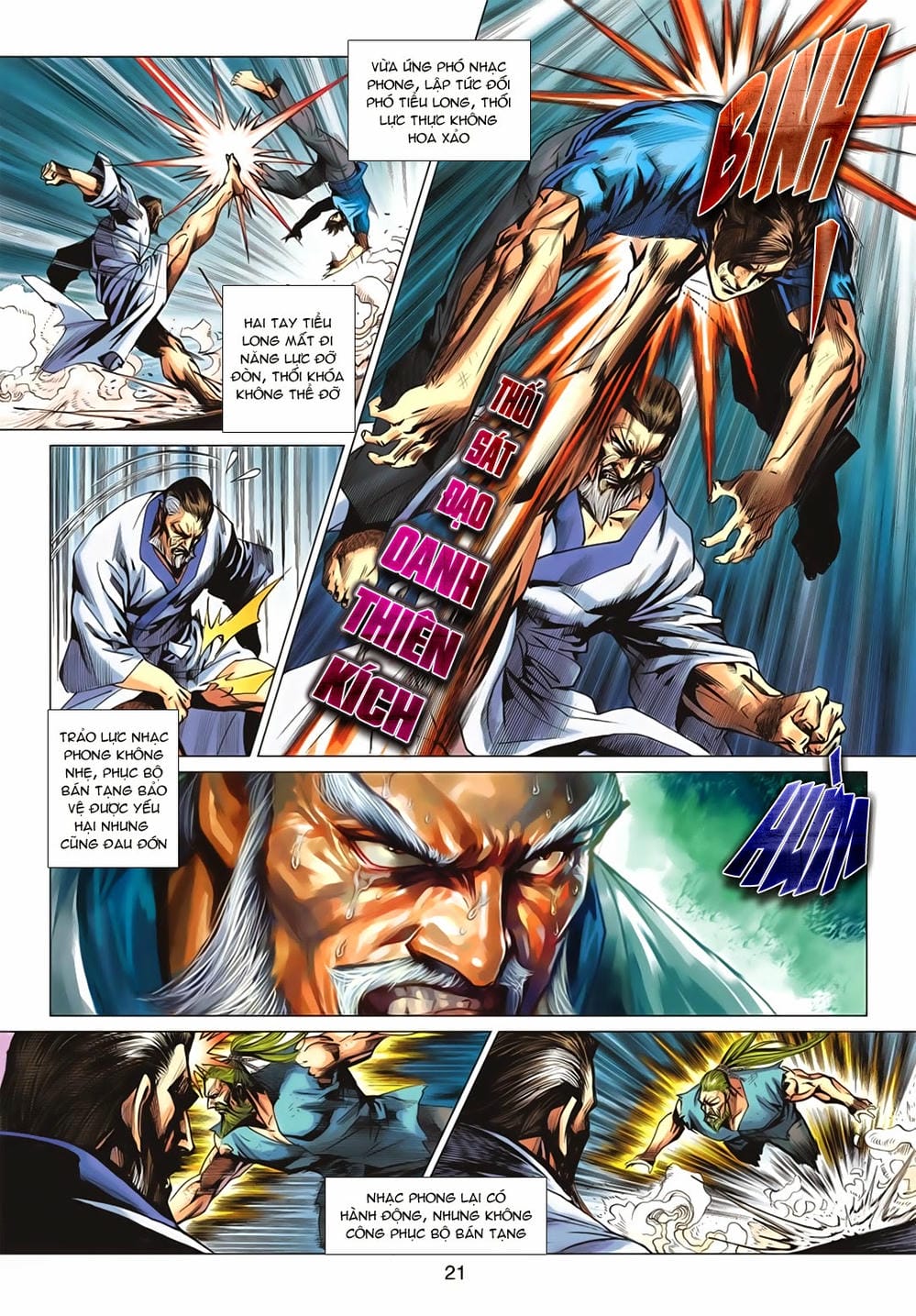 Truyện Tranh Tân Tác Long Hổ Môn trang 4