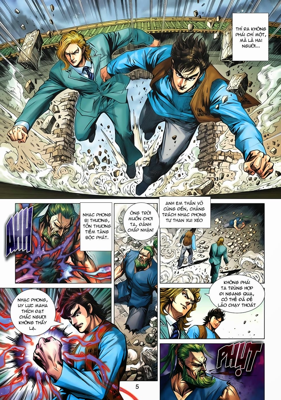 Truyện Tranh Tân Tác Long Hổ Môn trang 4