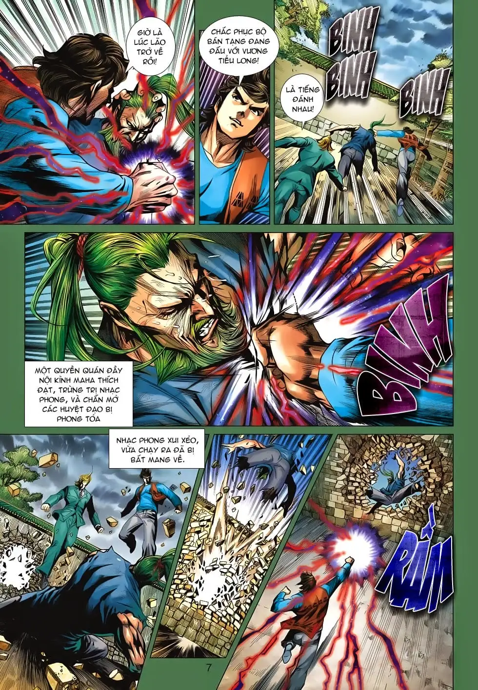 Truyện Tranh Tân Tác Long Hổ Môn trang 4