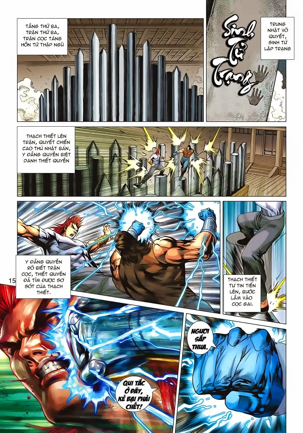 Truyện Tranh Tân Tác Long Hổ Môn trang 4