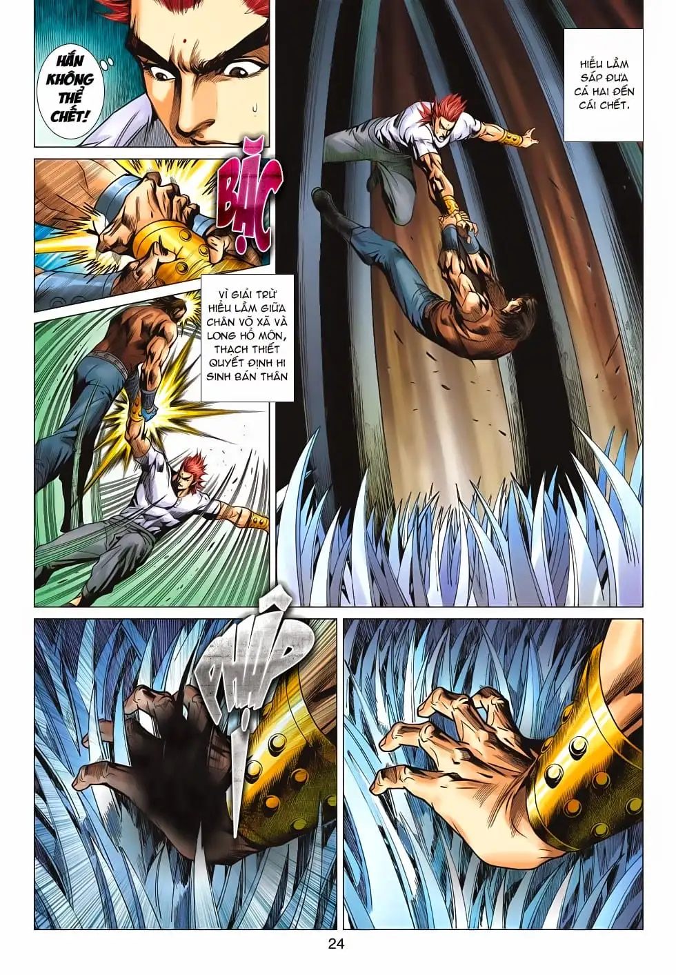 Truyện Tranh Tân Tác Long Hổ Môn trang 4