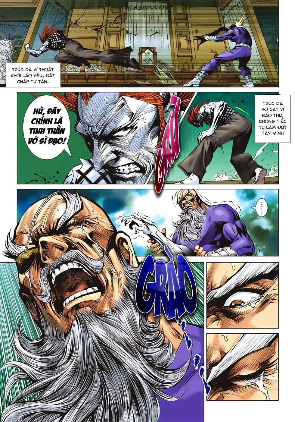 Truyện Tranh Tân Tác Long Hổ Môn trang 4