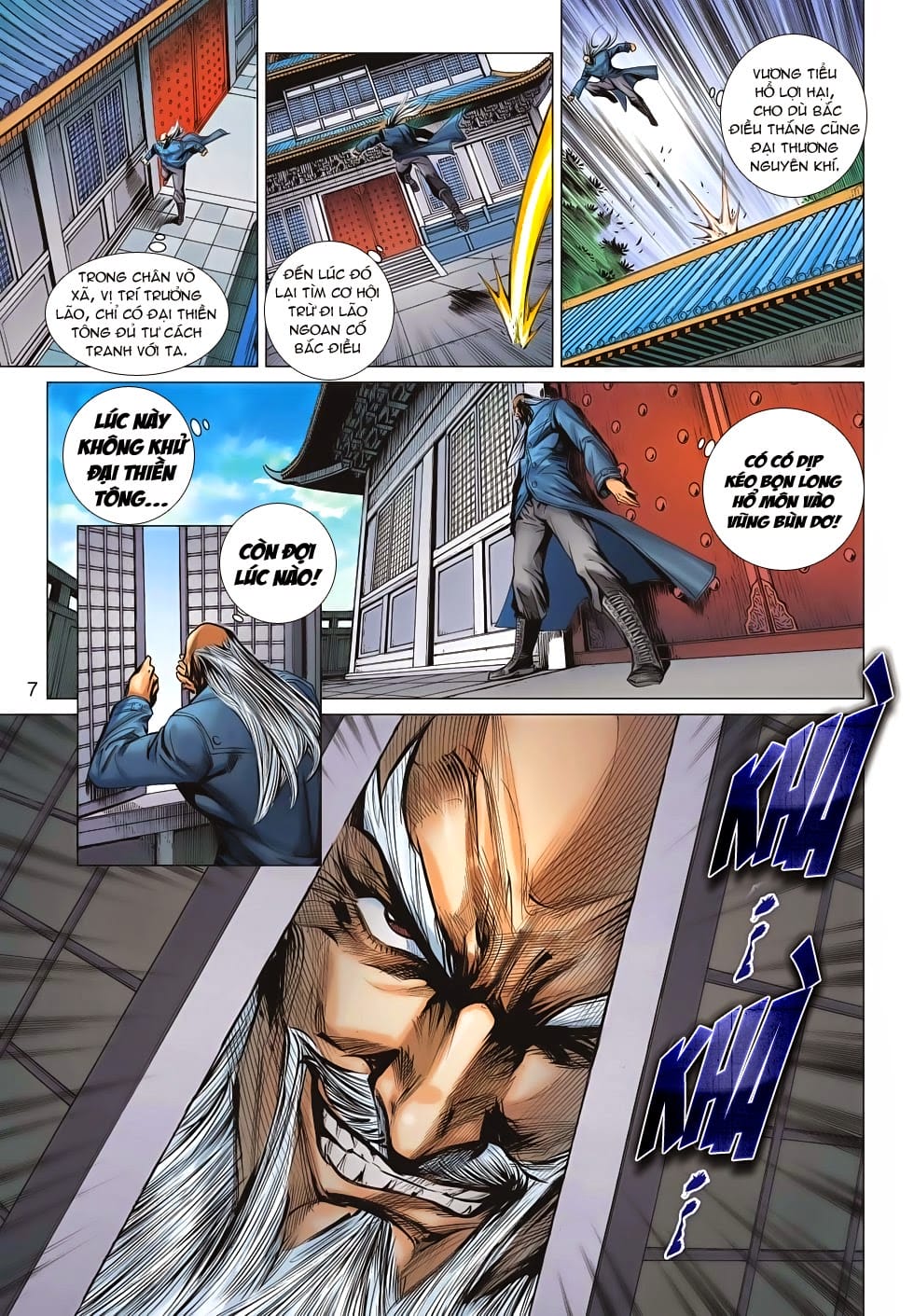 Truyện Tranh Tân Tác Long Hổ Môn trang 4