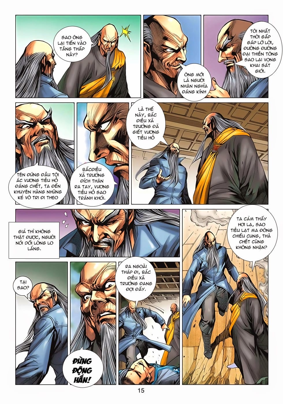 Truyện Tranh Tân Tác Long Hổ Môn trang 4