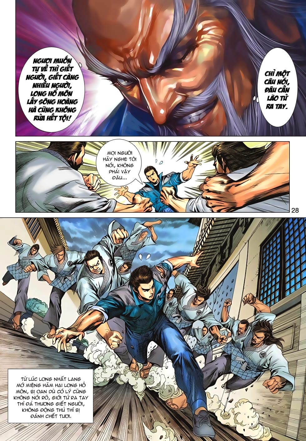 Truyện Tranh Tân Tác Long Hổ Môn trang 4