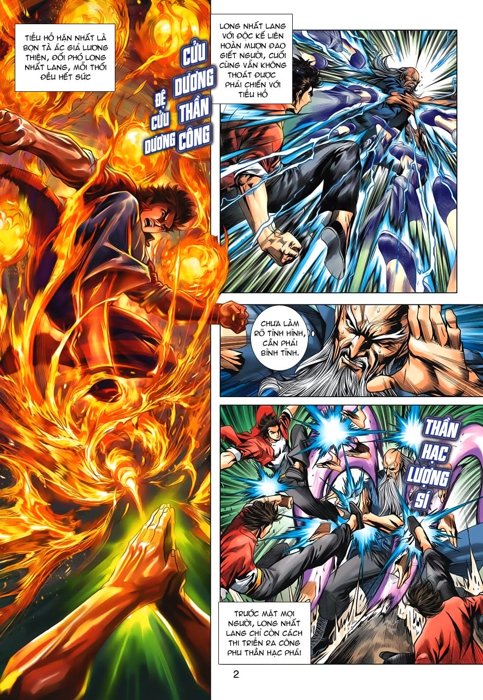 Truyện Tranh Tân Tác Long Hổ Môn trang 4