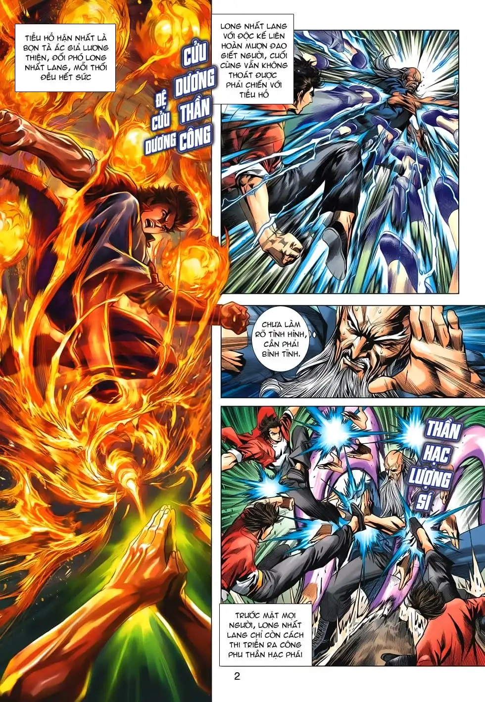 Truyện Tranh Tân Tác Long Hổ Môn trang 4