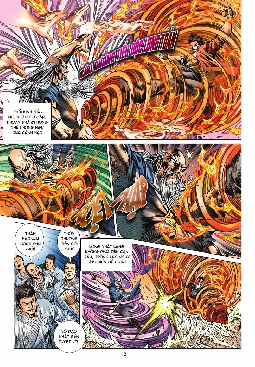 Truyện Tranh Tân Tác Long Hổ Môn trang 4