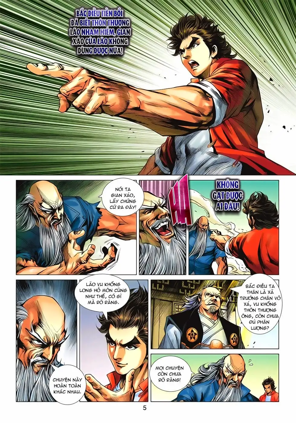 Truyện Tranh Tân Tác Long Hổ Môn trang 4
