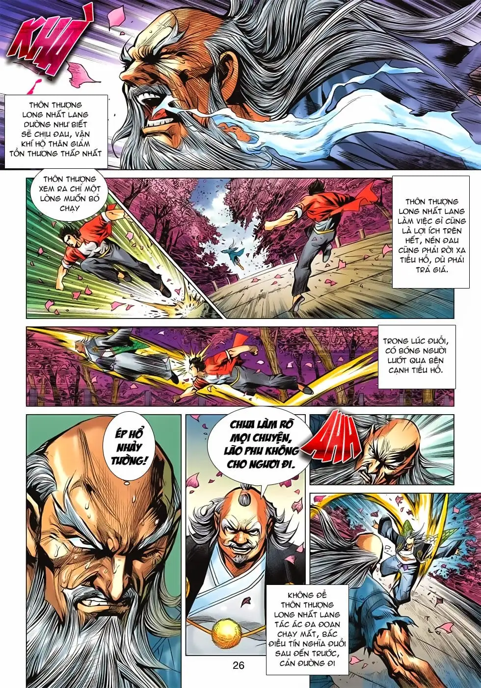Truyện Tranh Tân Tác Long Hổ Môn trang 4