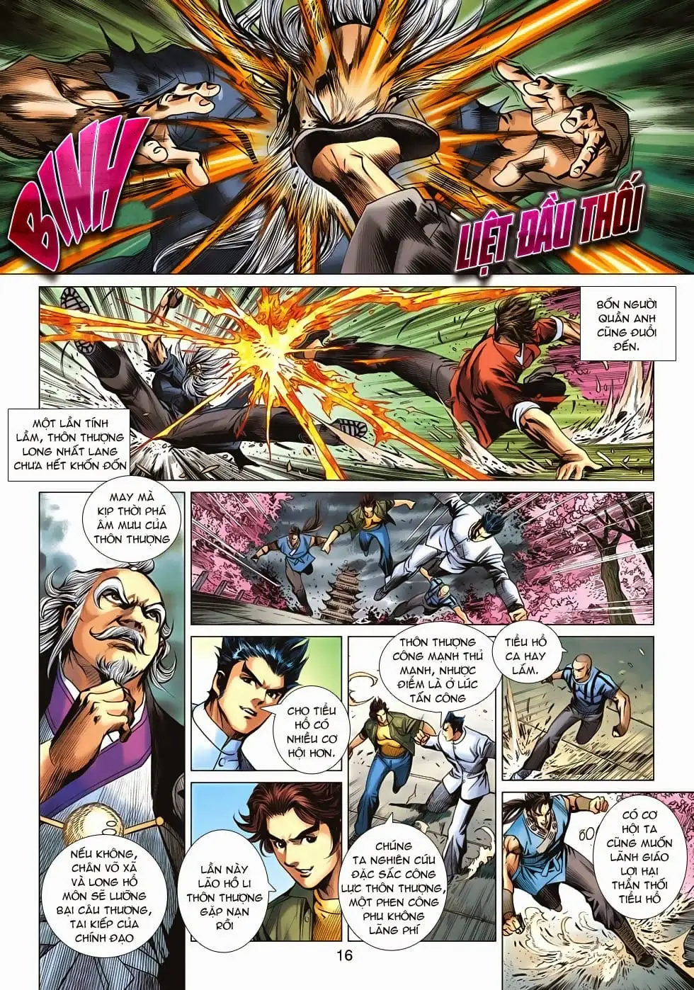 Truyện Tranh Tân Tác Long Hổ Môn trang 4