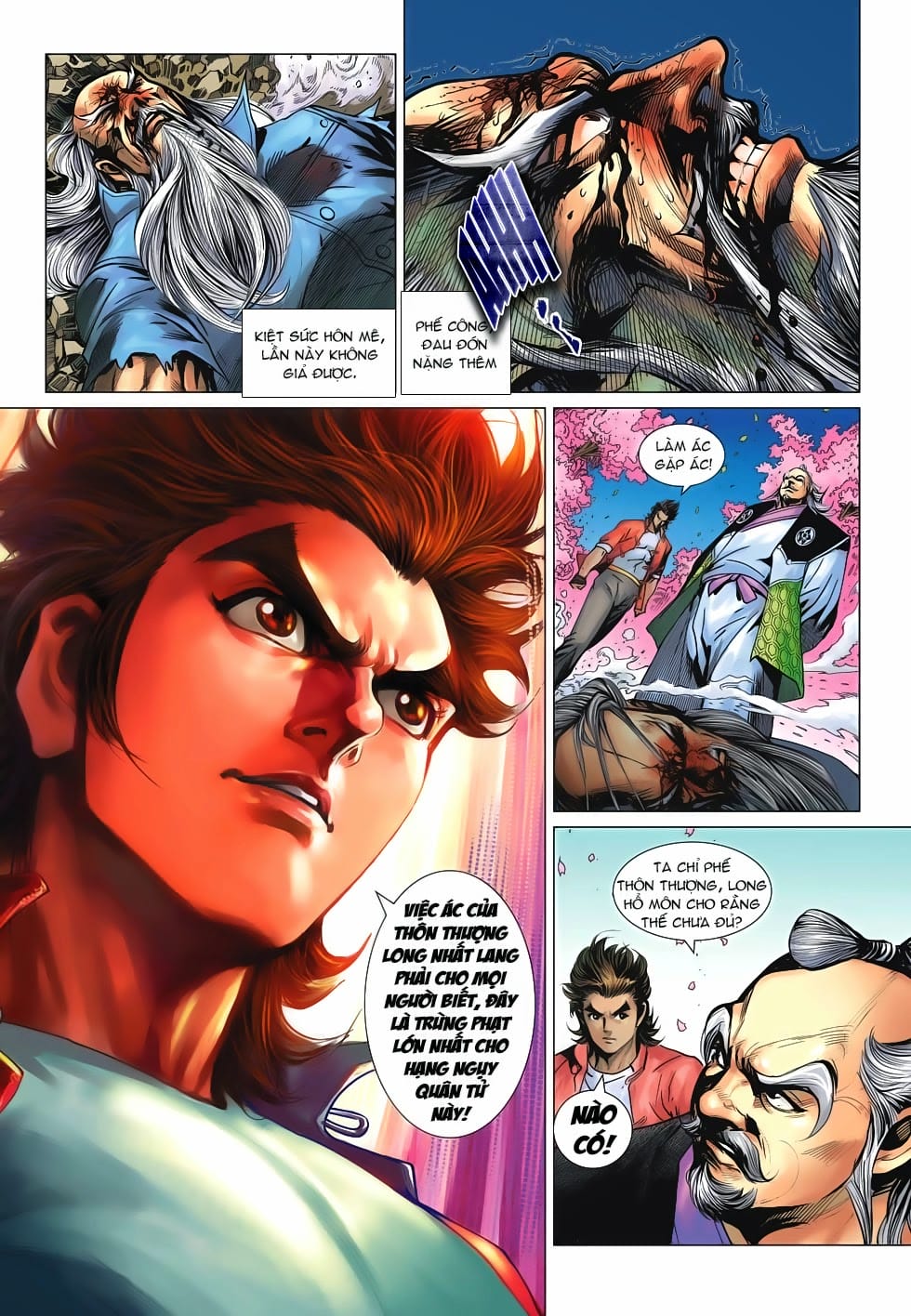 Truyện Tranh Tân Tác Long Hổ Môn trang 4