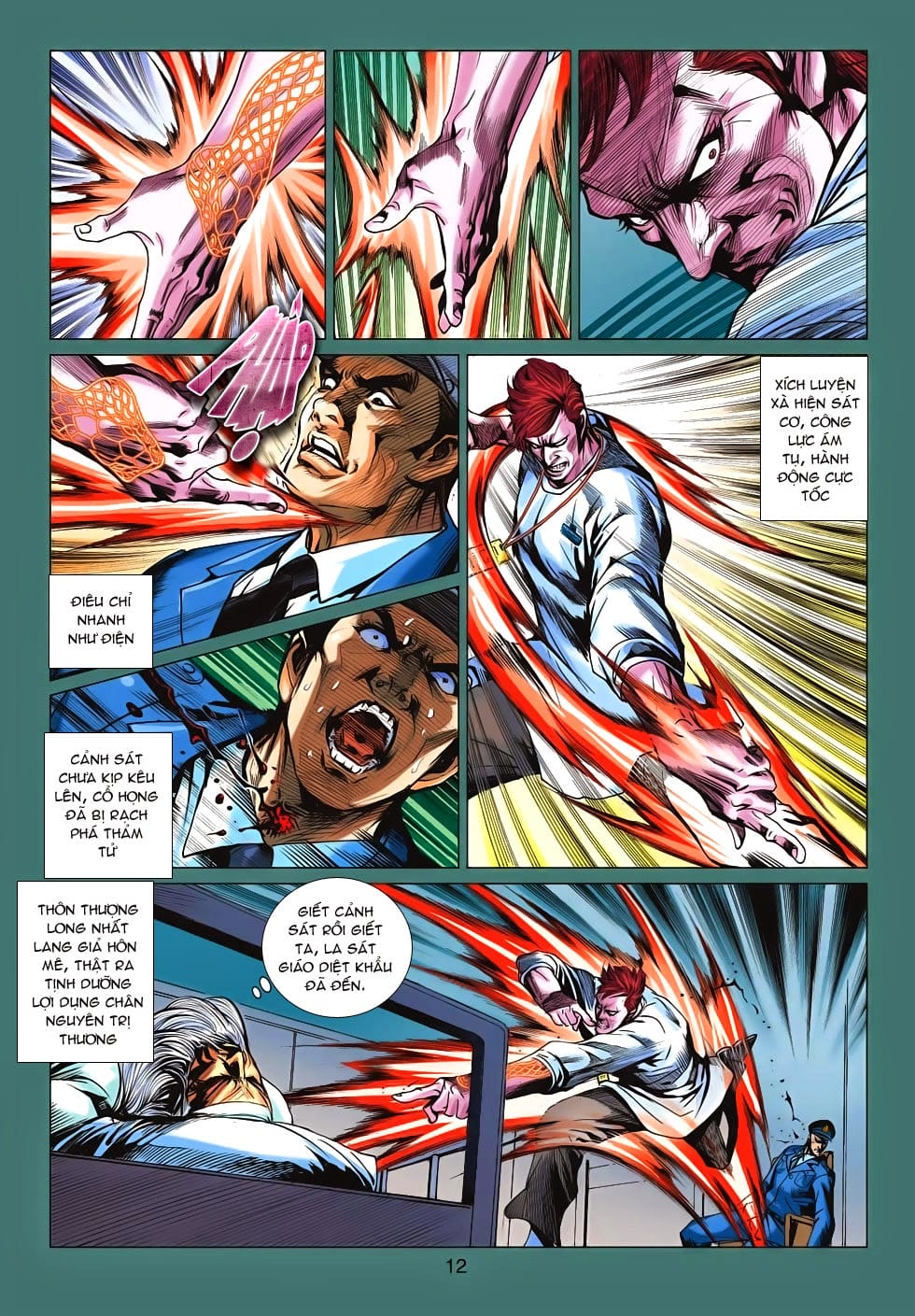 Truyện Tranh Tân Tác Long Hổ Môn trang 4