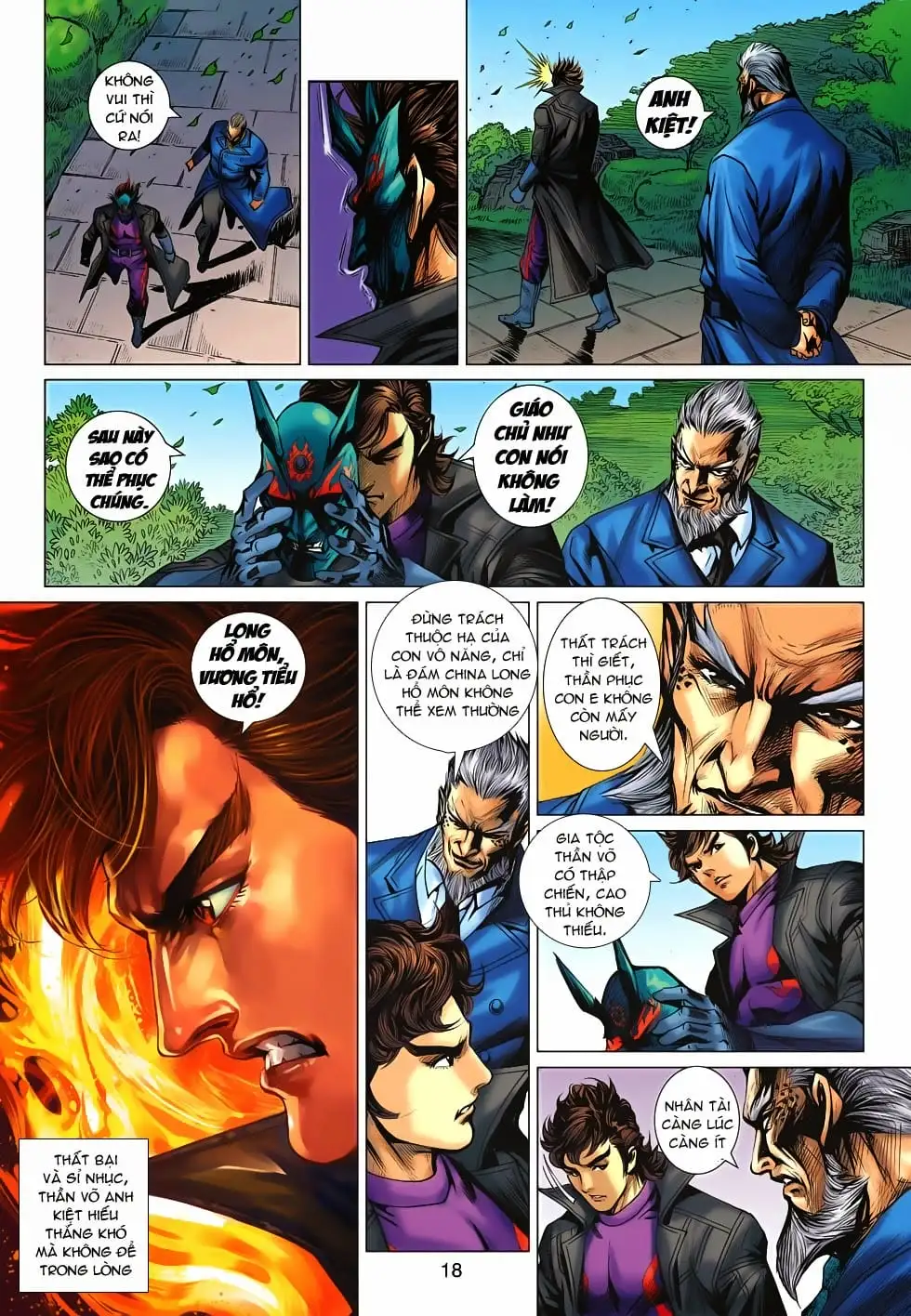 Truyện Tranh Tân Tác Long Hổ Môn trang 4