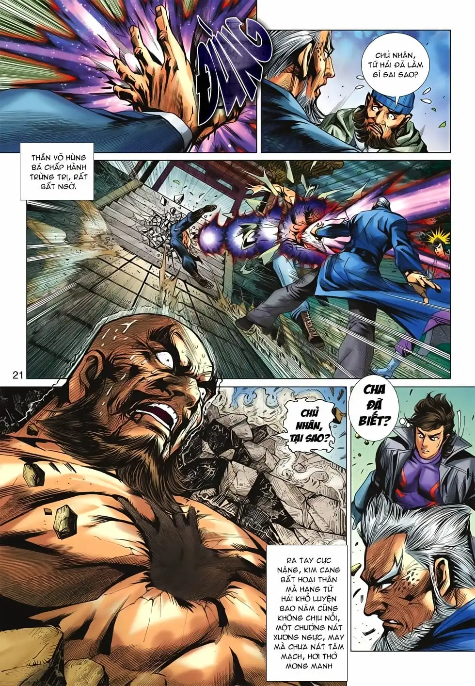 Truyện Tranh Tân Tác Long Hổ Môn trang 4