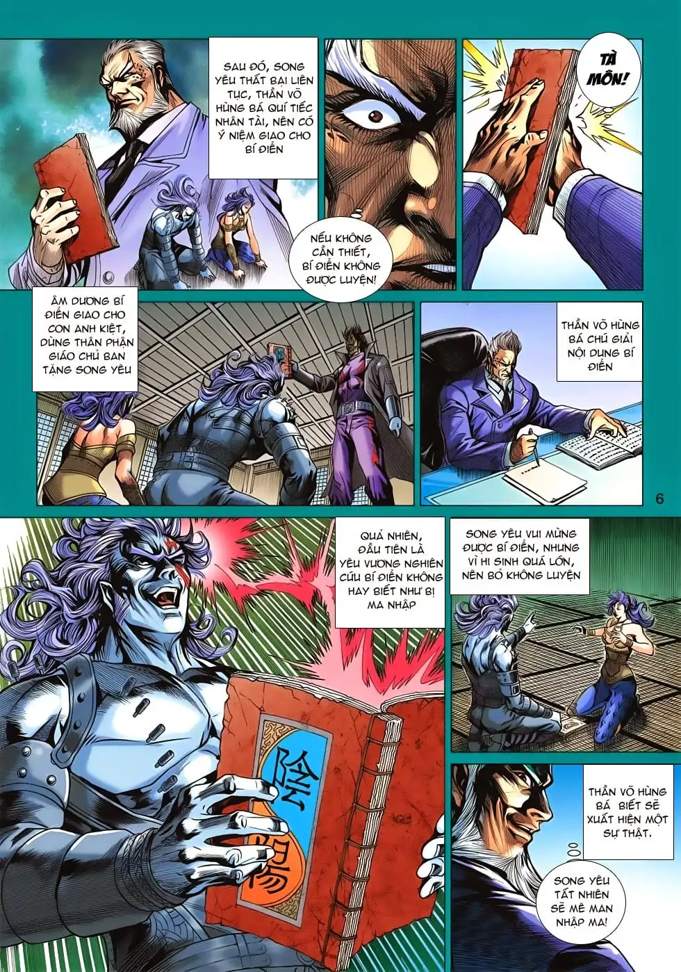 Truyện Tranh Tân Tác Long Hổ Môn trang 4