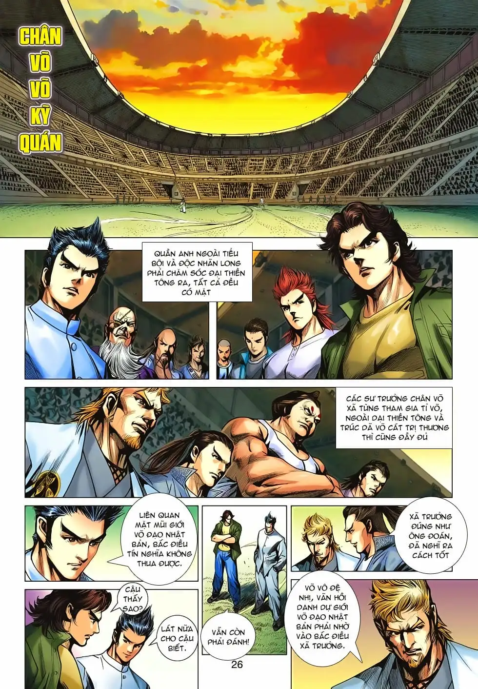 Truyện Tranh Tân Tác Long Hổ Môn trang 4