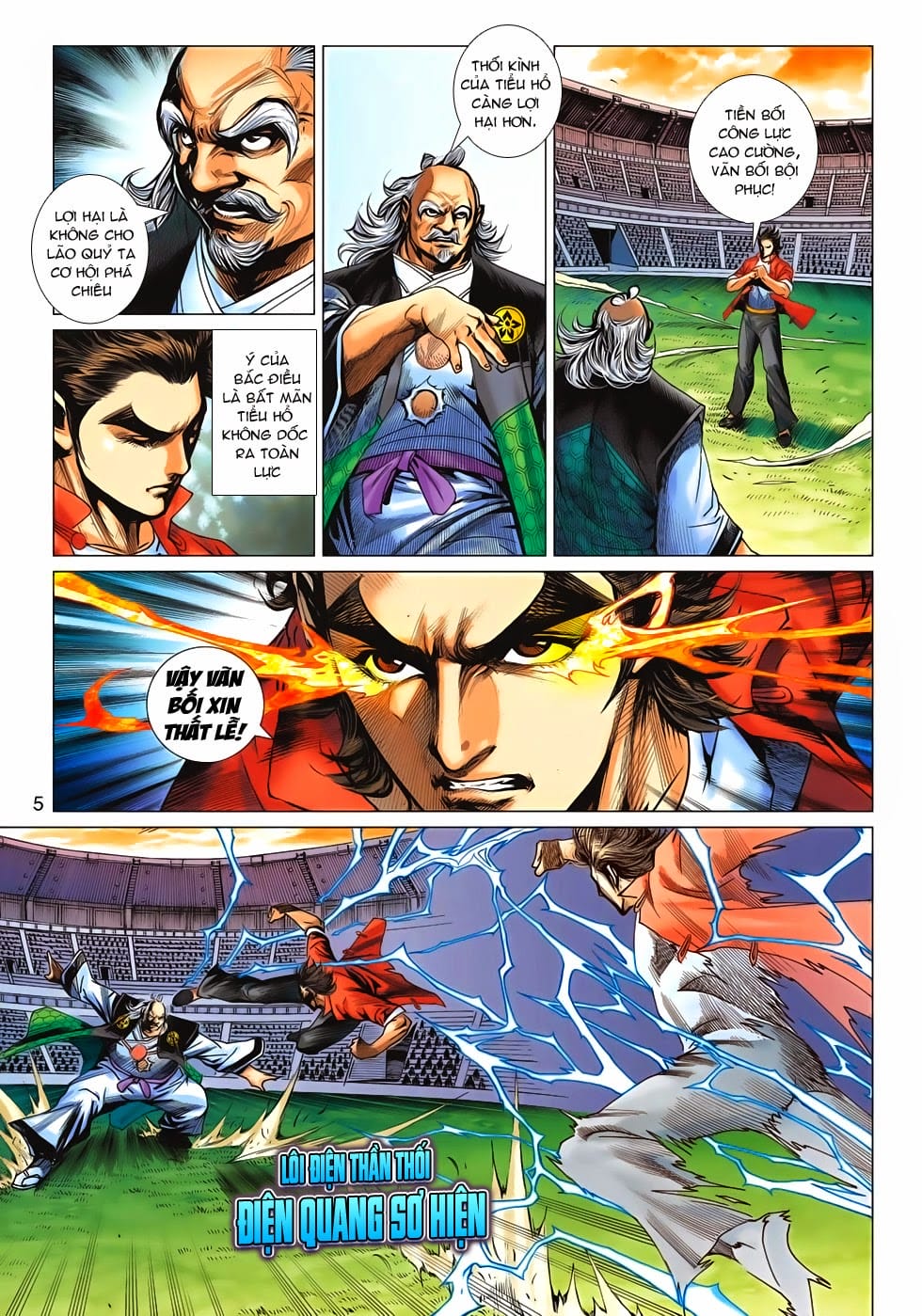 Truyện Tranh Tân Tác Long Hổ Môn trang 4