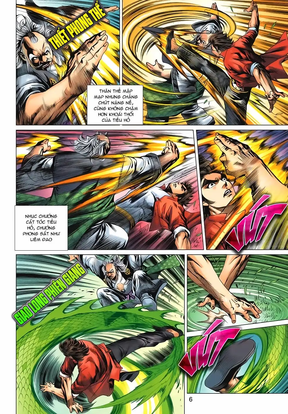 Truyện Tranh Tân Tác Long Hổ Môn trang 4