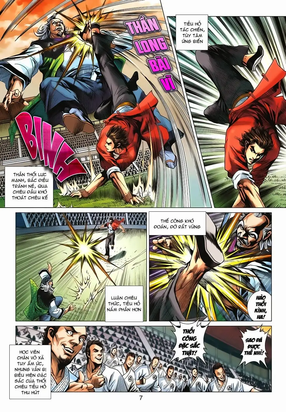 Truyện Tranh Tân Tác Long Hổ Môn trang 4