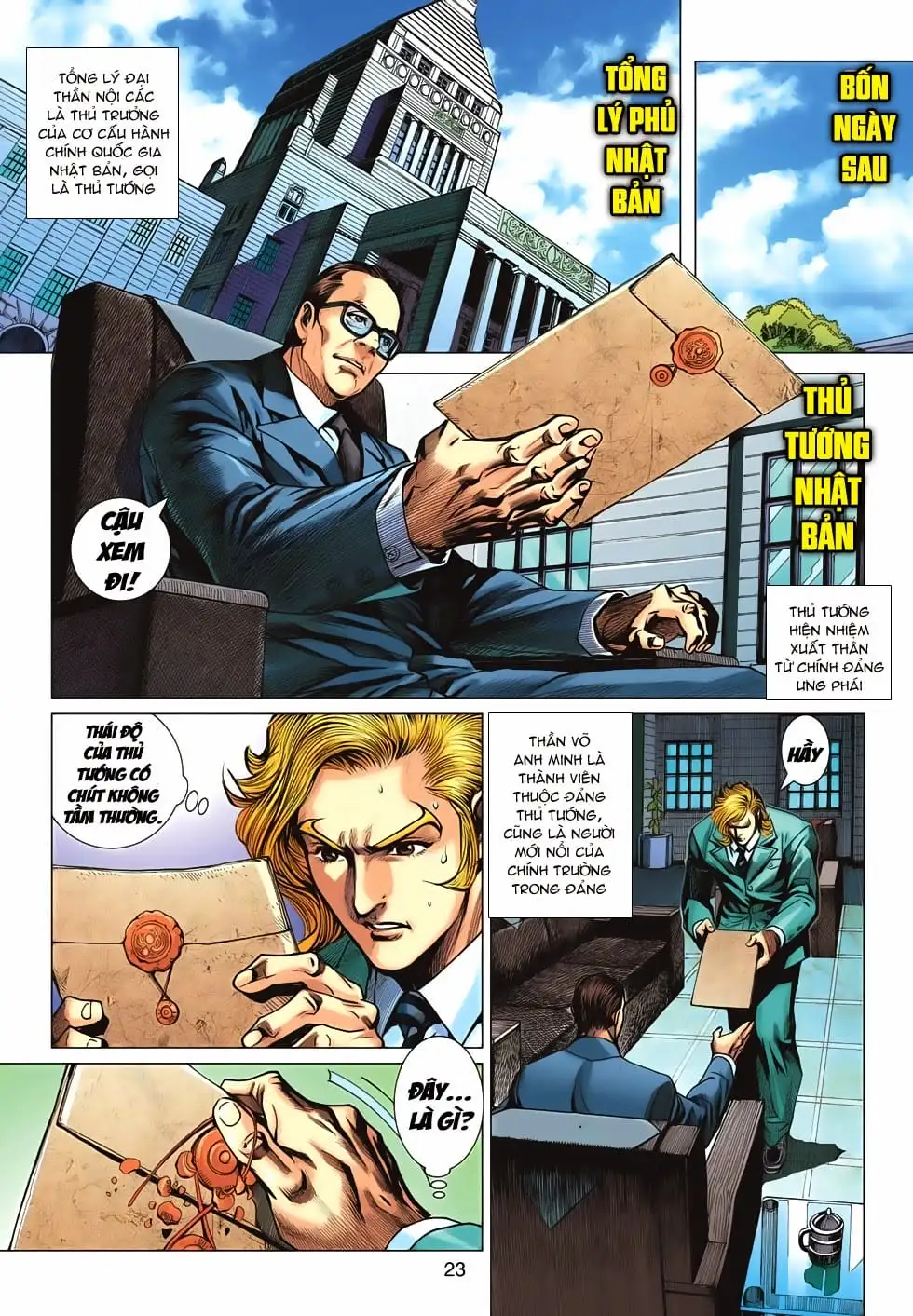 Truyện Tranh Tân Tác Long Hổ Môn trang 4