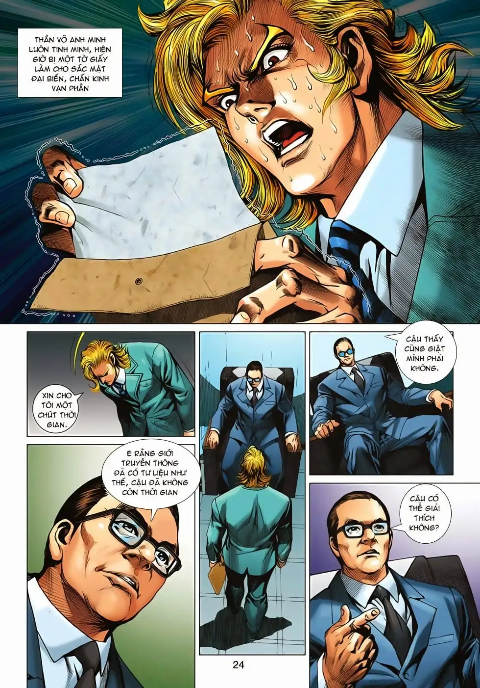 Truyện Tranh Tân Tác Long Hổ Môn trang 4