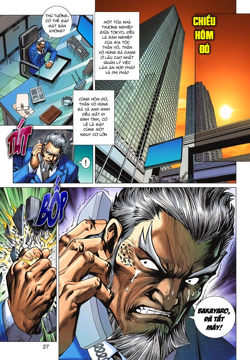 Truyện Tranh Tân Tác Long Hổ Môn trang 4