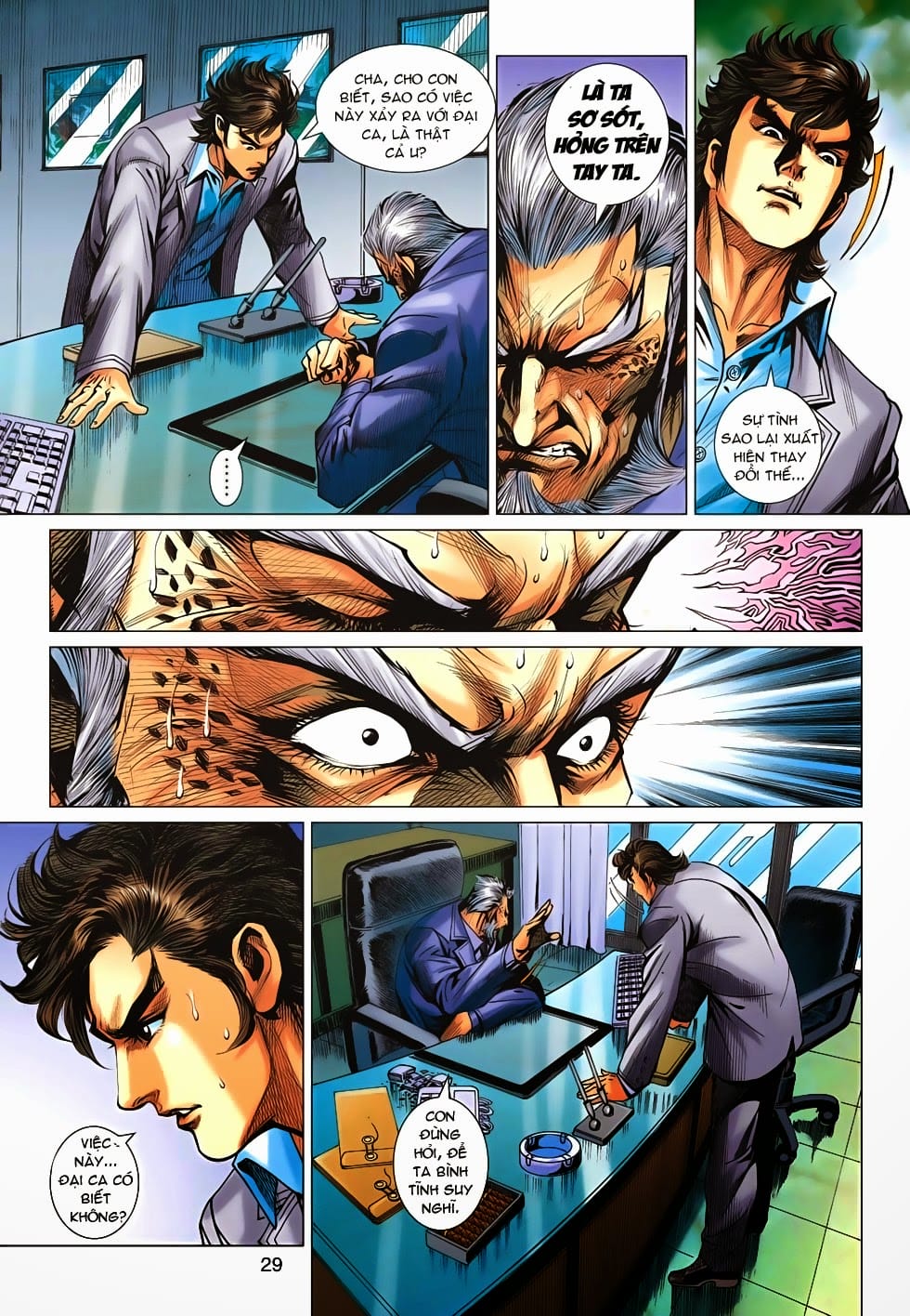 Truyện Tranh Tân Tác Long Hổ Môn trang 4