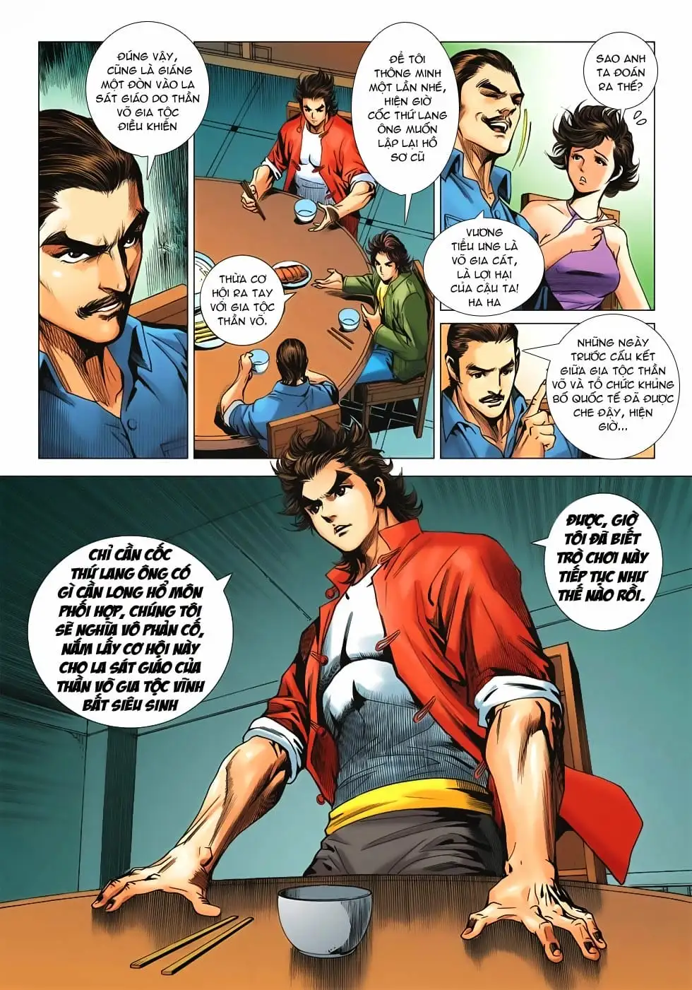 Truyện Tranh Tân Tác Long Hổ Môn trang 4
