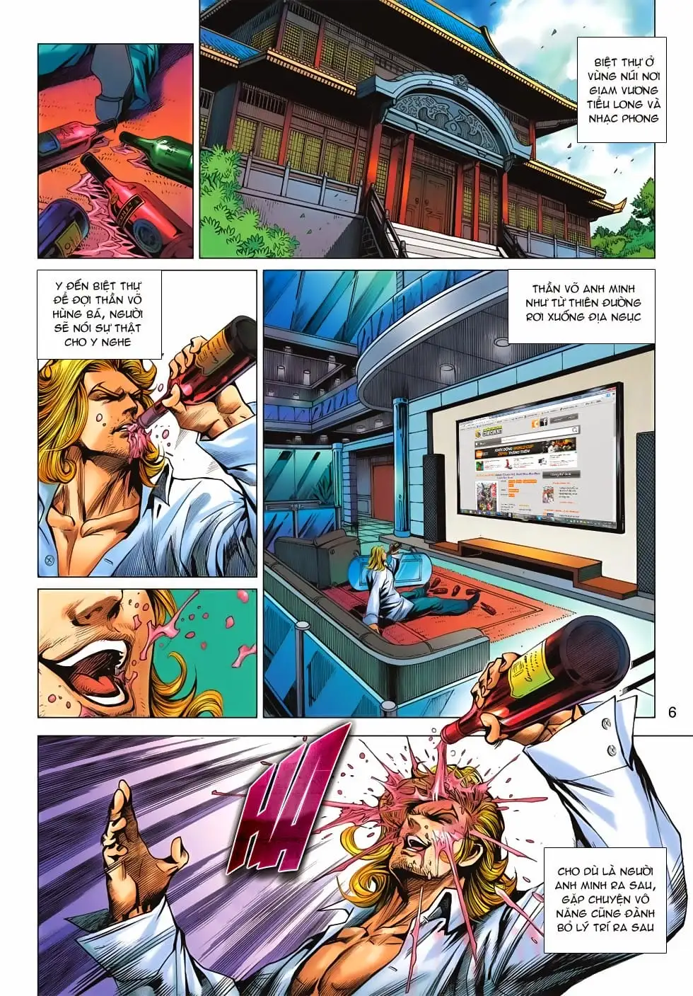 Truyện Tranh Tân Tác Long Hổ Môn trang 4