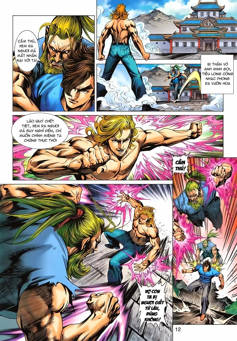 Truyện Tranh Tân Tác Long Hổ Môn trang 4