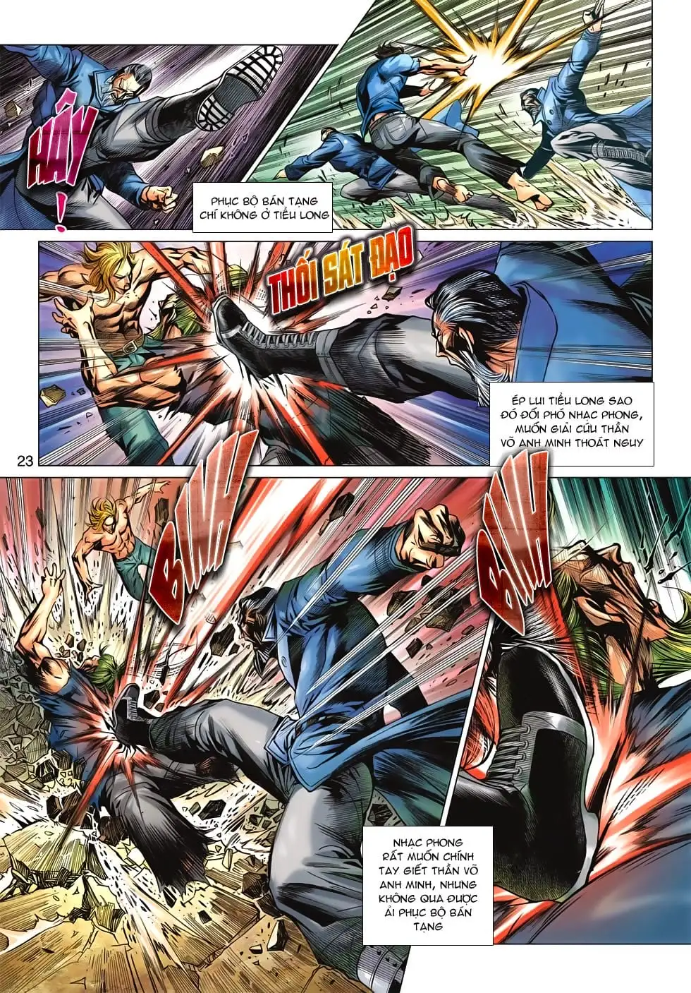 Truyện Tranh Tân Tác Long Hổ Môn trang 4