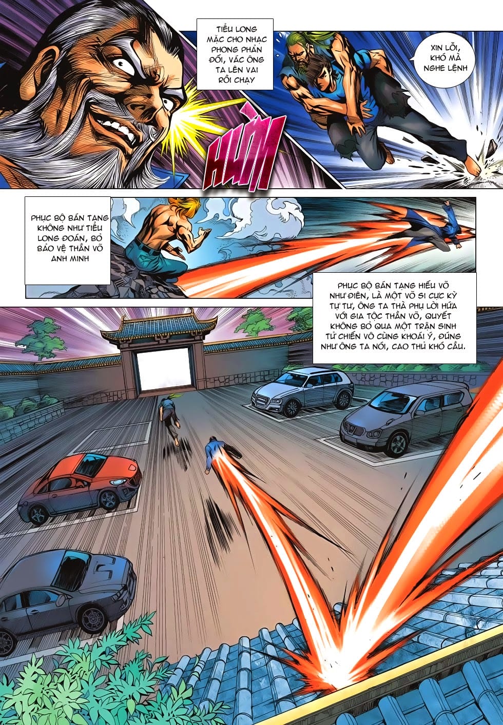 Truyện Tranh Tân Tác Long Hổ Môn trang 4