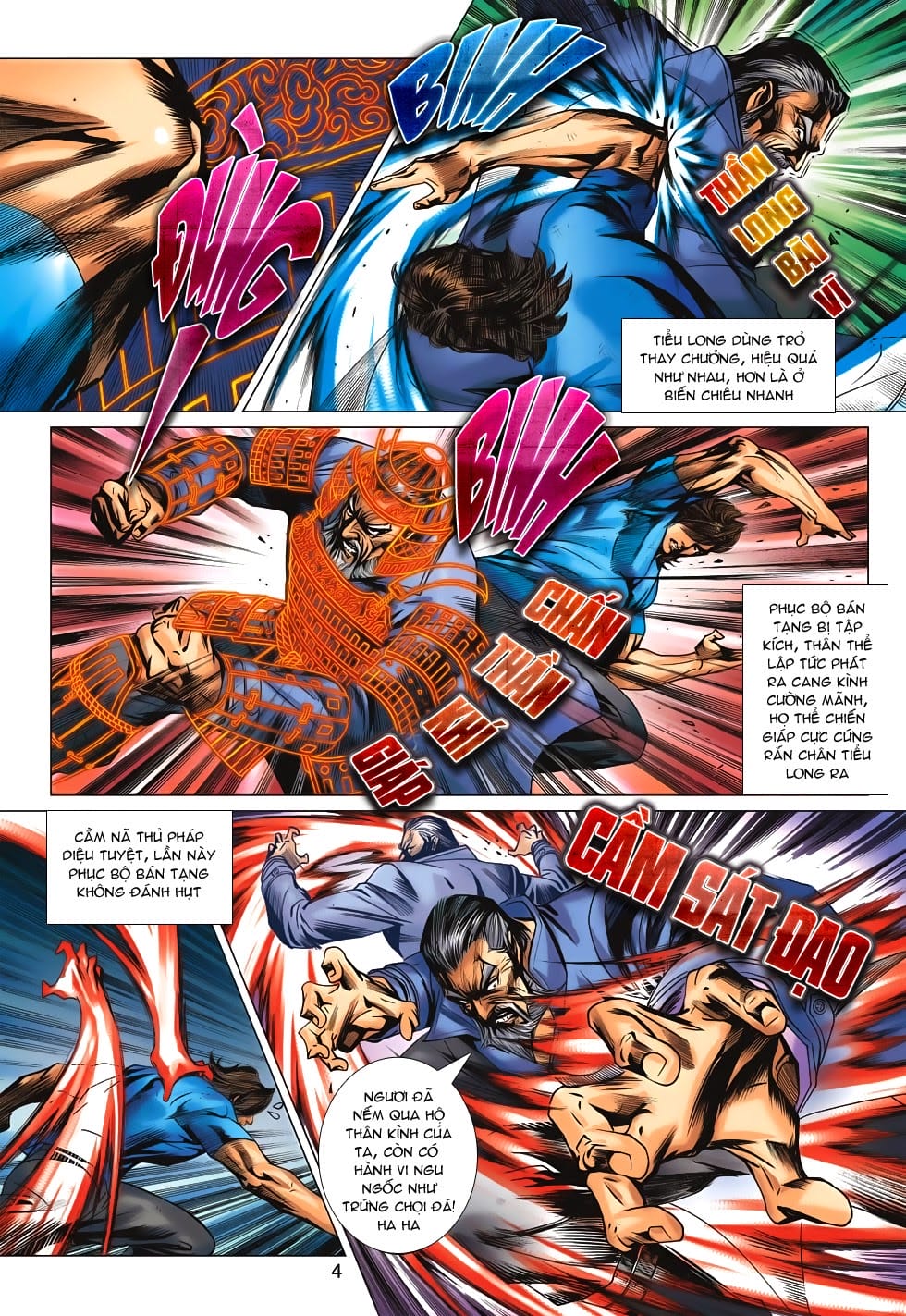 Truyện Tranh Tân Tác Long Hổ Môn trang 4