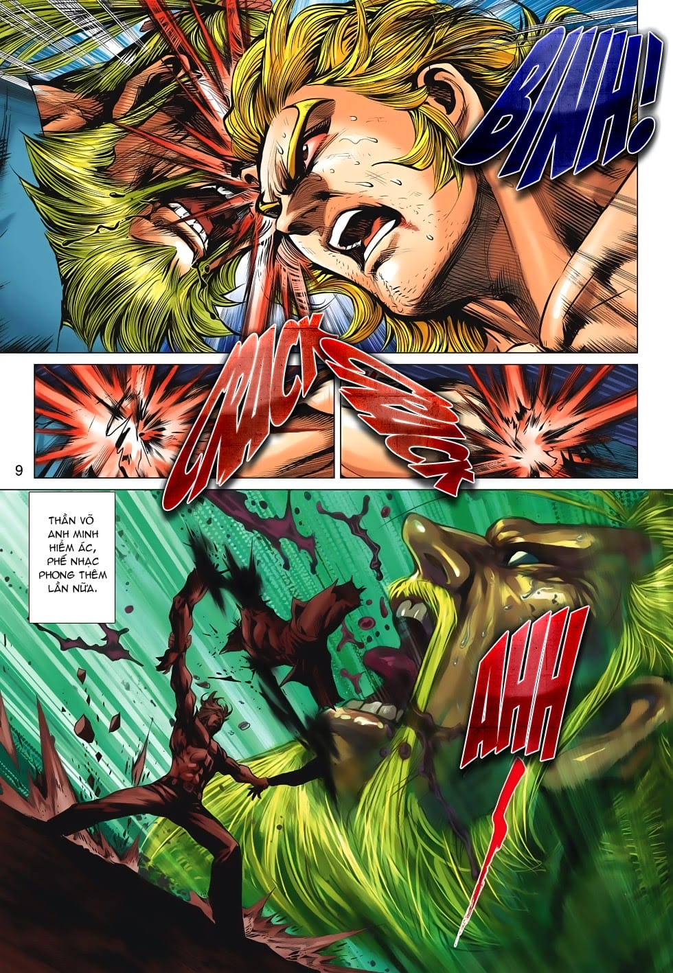 Truyện Tranh Tân Tác Long Hổ Môn trang 4