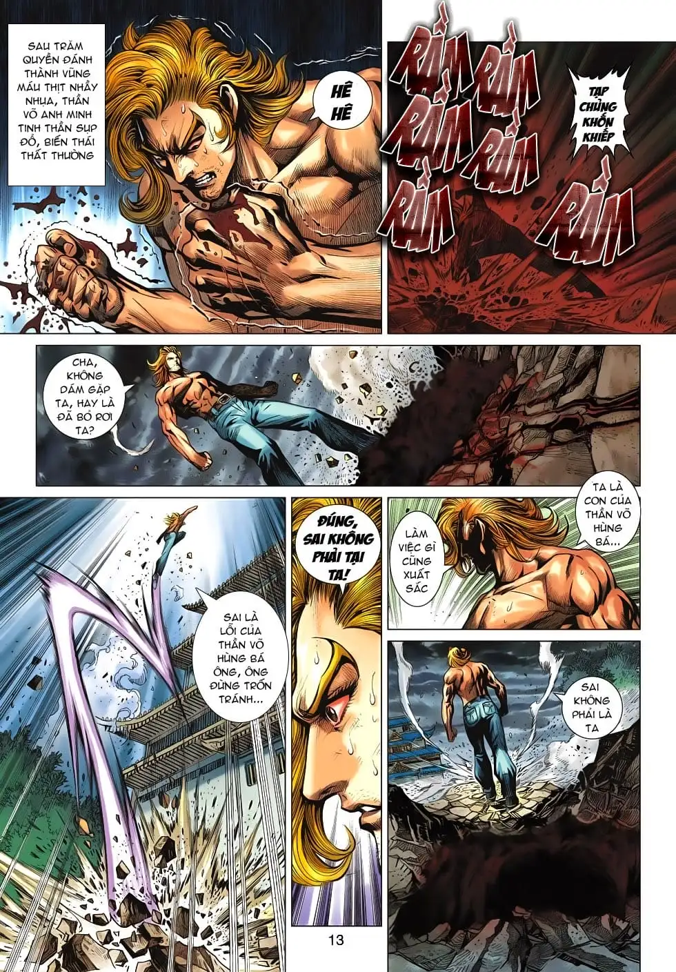 Truyện Tranh Tân Tác Long Hổ Môn trang 4