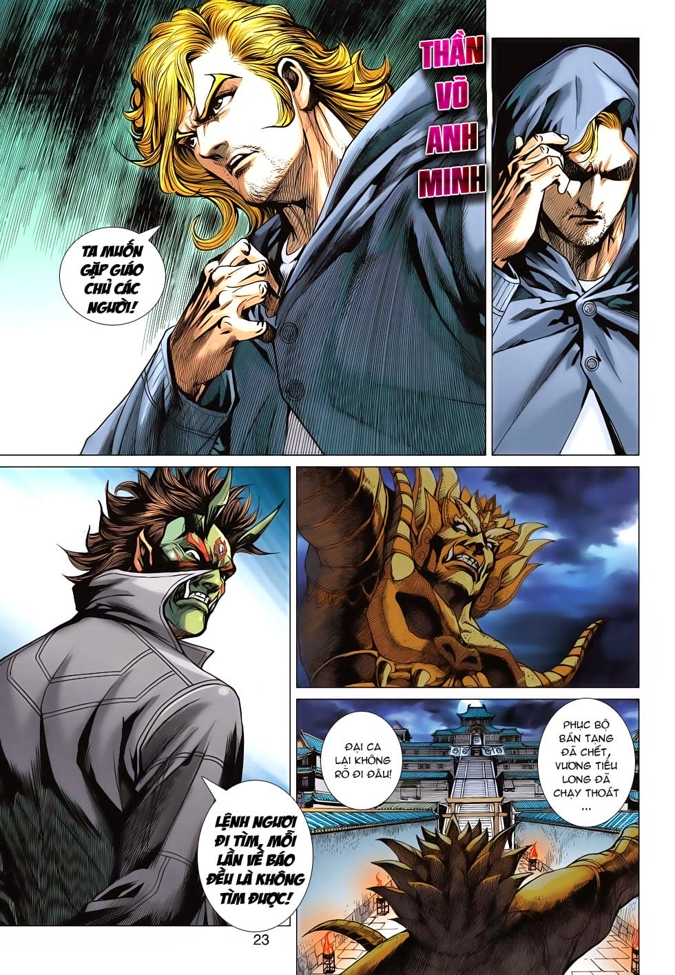 Truyện Tranh Tân Tác Long Hổ Môn trang 4