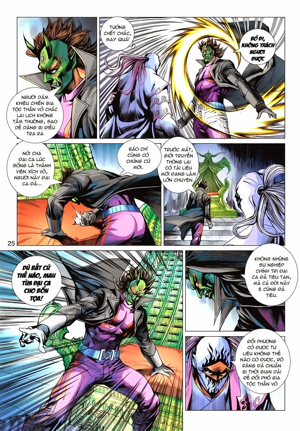 Truyện Tranh Tân Tác Long Hổ Môn trang 4