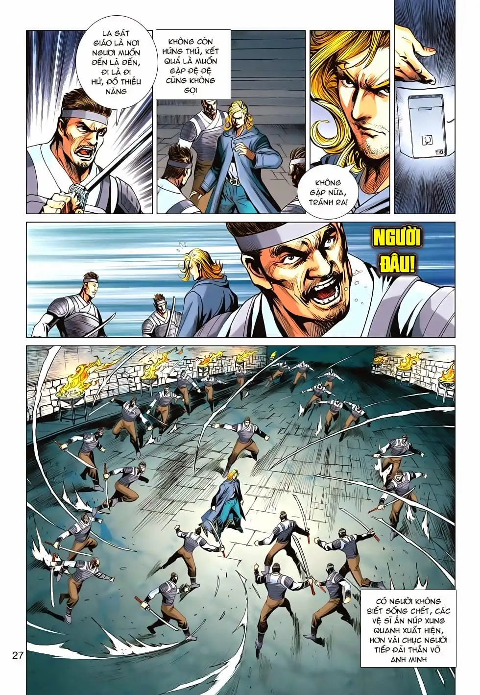 Truyện Tranh Tân Tác Long Hổ Môn trang 4