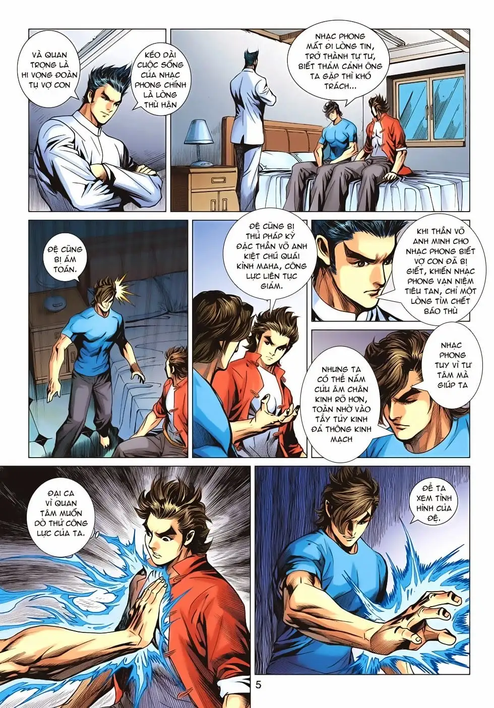 Truyện Tranh Tân Tác Long Hổ Môn trang 4