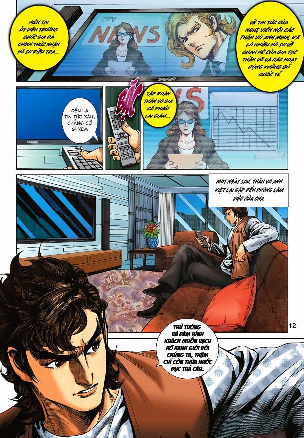 Truyện Tranh Tân Tác Long Hổ Môn trang 4