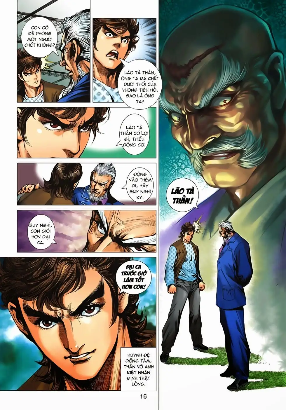Truyện Tranh Tân Tác Long Hổ Môn trang 4