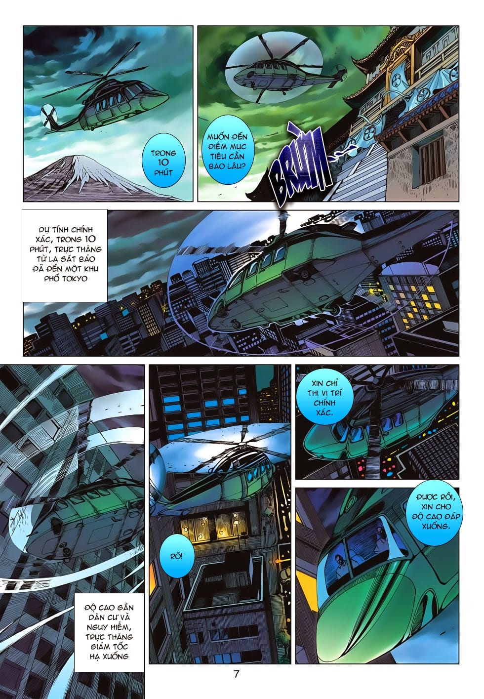 Truyện Tranh Tân Tác Long Hổ Môn trang 4