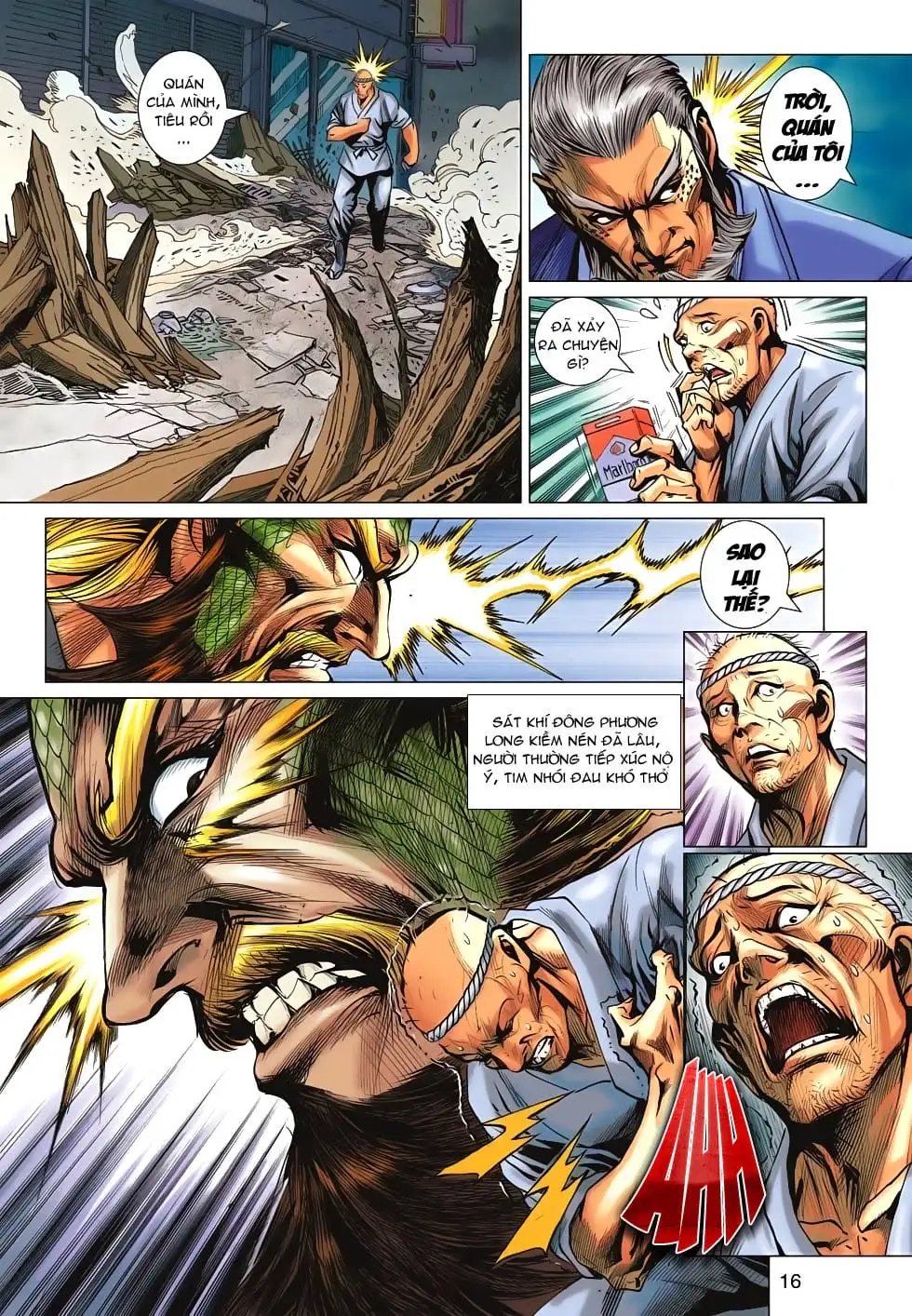 Truyện Tranh Tân Tác Long Hổ Môn trang 4