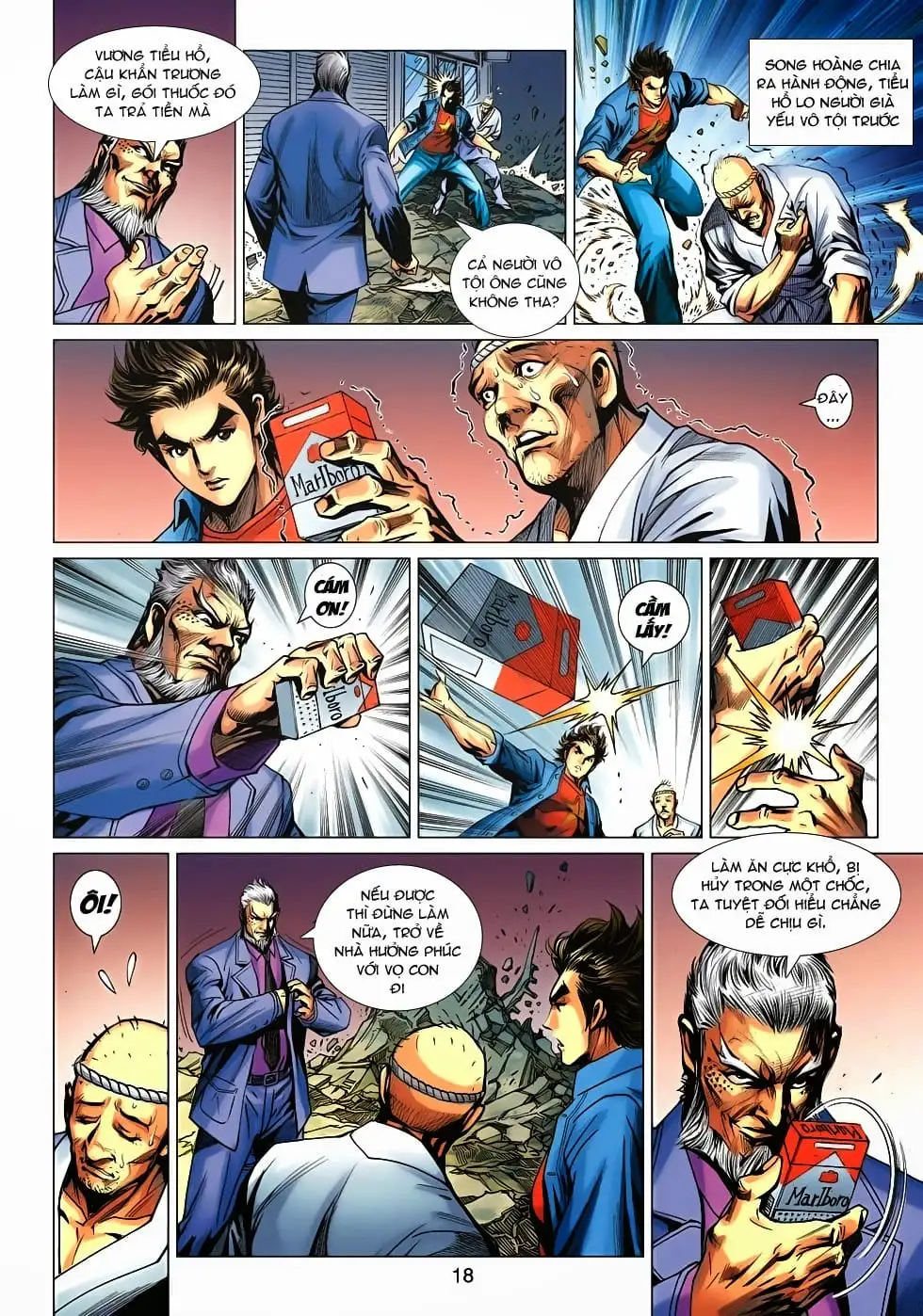 Truyện Tranh Tân Tác Long Hổ Môn trang 4